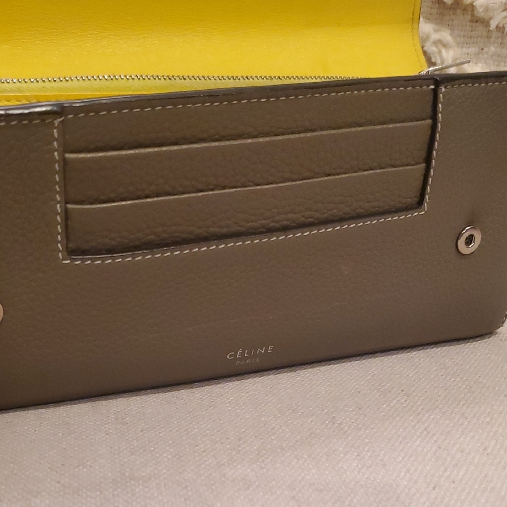 Celine Paris Large Flap Multifunction Wallet - Picture 11 of 16